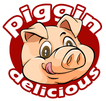 Piggin Delicious logo